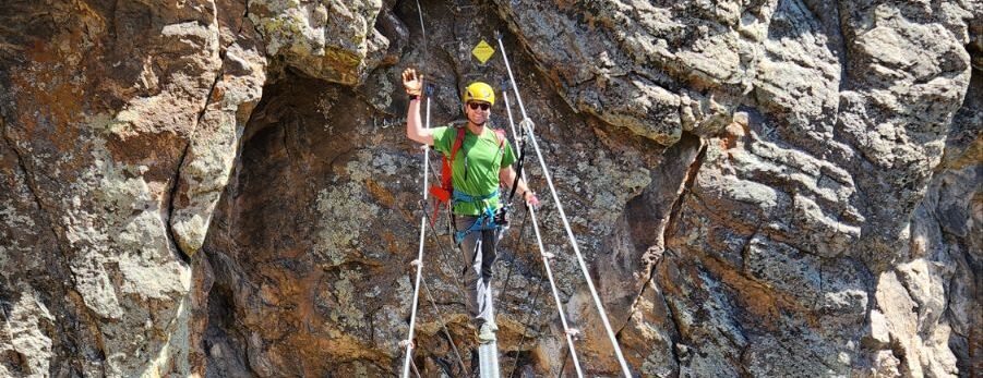 New Program! Paradox Sports + KMAC Guides Via Ferrata | Estes Park | July 26